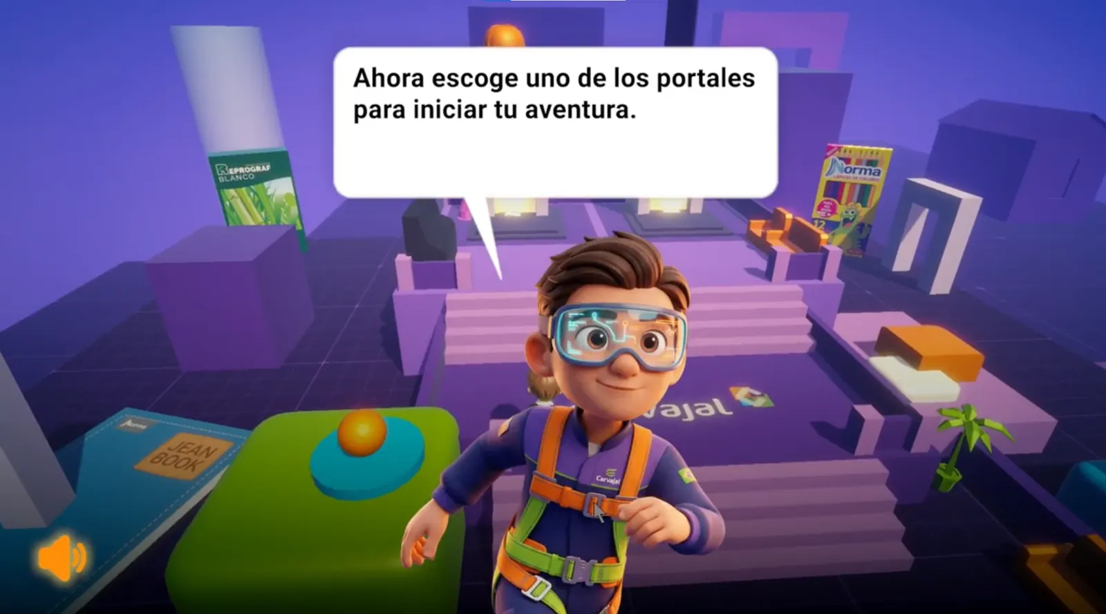 Videojuego de seguridad diseñado por Total Group: selección de misión